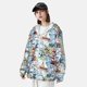 thumbnail image 3 of Fotbe Watercolor Sailboat Chaqueta con Protección Solar UPF 50+ para Hombre y Mujer, Camisa con Capucha y Bolsillos-XX-Large, 3 of 7