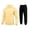 Beige-1, variant on Aofany Men's Jogger Sets Hooded Sweatshirts Pant Outfits Two Pieces Hoodies Sweatsuit Running Casual Tracksuit Set