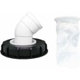 thumbnail image 1 of IBC Rainwater Filter 45° with Cover, 163mm Nylon Mesh, Washable, Compatible with IBC Water Tank DN 150, 1 of 5