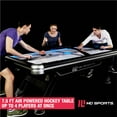 thumbnail image 6 of MD Sports Titan 7.5' Air Powered Hockey Table, Overhead Scorer, Black/Silver, 6 of 11