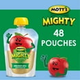 thumbnail image 2 of Mott's Mighty Honeycrisp Apple Applesauce, 3.2 oz, 48 Count Clear Pouches (4 Packs of 12), 2 of 14