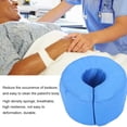 thumbnail image 6 of Foot Lift Support Cushion Breathable Medical Anti-Bedsores Pillow Wrist Ankle Leg Protector Pad for Elderly Patients Bed Sleep Round Shape Cushion[Blue], 6 of 9