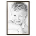 thumbnail image 2 of ArtToFrames 25" x 38" Mahogany and Gold Slope Picture Frame, 25x38 inch Brown MDF Poster Frame (WOM-4447), 2 of 8