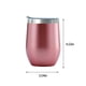 thumbnail image 3 of Vaso de acero inoxidable con aislamiento al vacío | Taza de viaje de 360 ml | Aislamiento de doble pared que mantiene el calor y el frío | Tapa antiderrames | Compatible con portavasos de coche |, 3 of 7