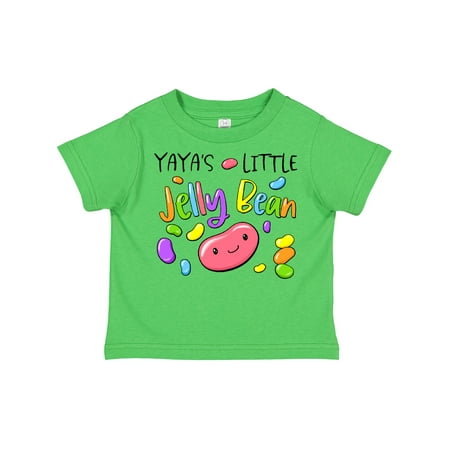 

Inktastic Yaya s Little Jellybean Cute Easter Candy Gift Toddler Boy or Toddler Girl T-Shirt
