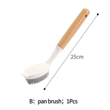 

BCLONG Silicone Pot Brush Non-stick Pot Scrubber cCleaning Tool Kitchen Household