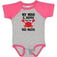 thumbnail image 3 of Inktastic Mimi and Pappy Love Me Boys or Girls Baby Bodysuit, 3 of 5