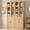 White Oak, variant on Homieasy 80"H x 47.2"W Bookcase with Adjustable Shelves and Glass Door, White