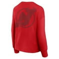 thumbnail image 3 of Women's Fanatics  Red New Jersey Devils Elements Flow Pullover Sweatshirt, 3 of 5