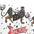 thumbnail image 3 of Dachshund Dogs Black Out Curtains 84 Inch Length for Bedroom Living Room Windows 2 Panels Set, 3 of 6