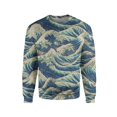 thumbnail image 2 of Sudadera con capucha con estampado 3D de onda de mar de estilo japonés para hombres y niños, sudadera informal Harajuku Y2k, jersey con cuello redondo, sudaderas con capucha, ropa para hombre, 2 of 5