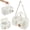White, variant on NUAHRHY Hospital Maternity Bag Large Capacity Duffel Tote Diaper Tote Bags with Shoulder Strap and Multiple Pockets Multipurpose for Travel Labor Delivery