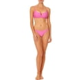 thumbnail image 2 of No Boundaries Juniors Ribbed V Front Bikini Swim Bottoms, Sizes S-XL, 2 of 6