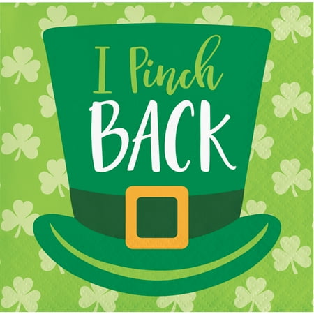 Download Irish Blarney "I Pinch Back" Beverage Napkins, 16 pk ...