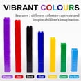 thumbnail image 4 of General Large Building Blocks for Toddlers/Kids (600 Piece) Stackable, Multi-Colored, Interlocking Toys Safe, Non-Toxic Plastic Bright Colors, Waterproof Boys, Girls Age 3 for Kids, 4 of 17