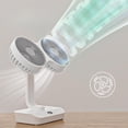 thumbnail image 2 of Ventilador de Escritorio Ventilador USB 2 Cabezales Ventilador de Mesa de Escritorio Personal para Dormitorio Oficina en Casa, 2 of 9