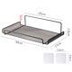 thumbnail image 2 of Space Saving Shelf for TV Monitor and Small Objects Easy to Use No Punch Holes, 2 of 11