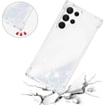 thumbnail image 5 of Slim Fit Phone Case for Samsung Galaxy S23 Ultra, Glitter Liquid Quicksand Effect Silicone Soft TPU Case with Camera Lens and Screen Protection for Galaxy S23 Ultra,LSWT Colorful, 5 of 14
