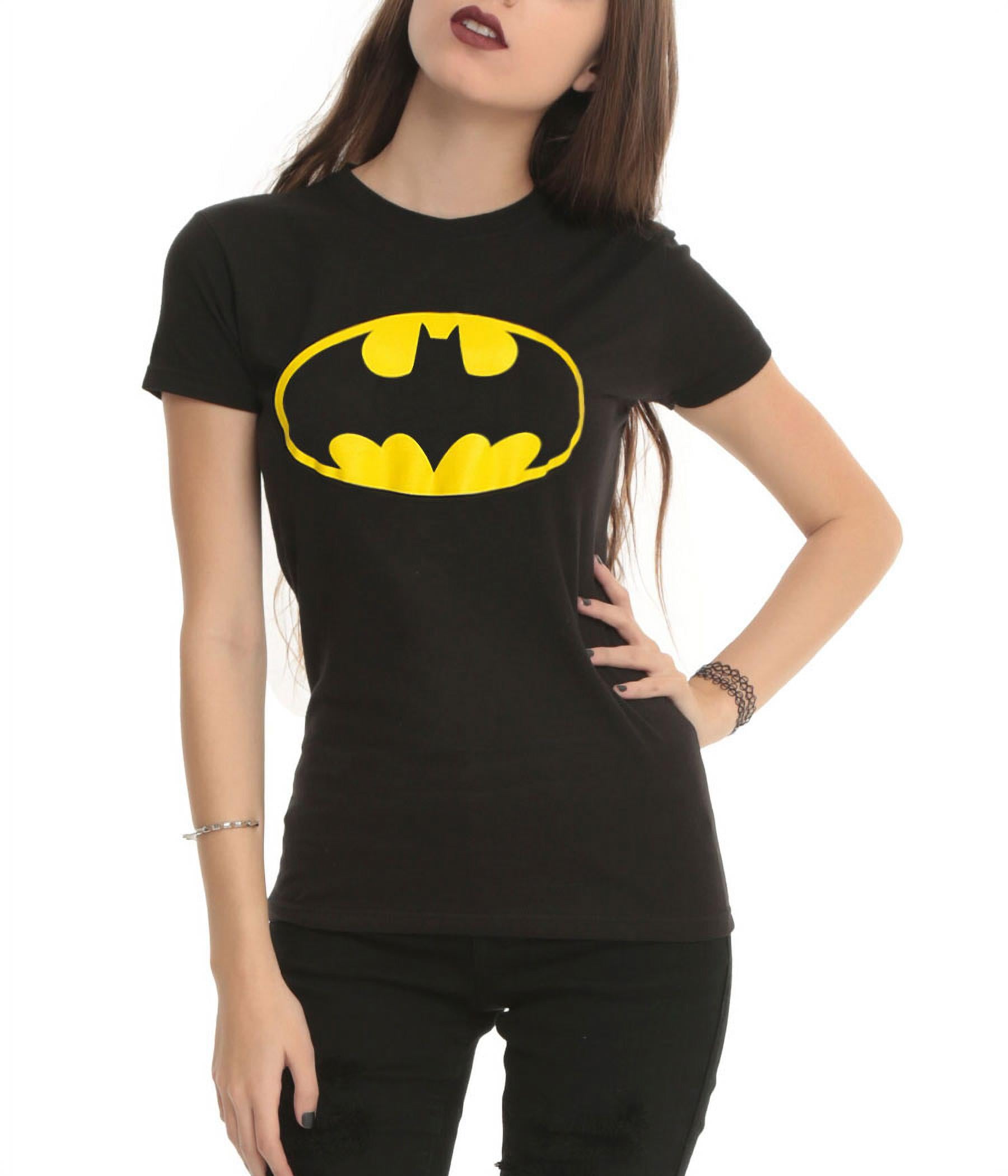 Verstoring Opknappen Bij naam Batman Classic Logo Junior Women's T-Shirt - Walmart.com