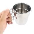 thumbnail image 3 of OUNONA 4 Pcs Tasse à Café Glacé Portable en Acier Inoxydable pour Usage Familial, 3 of 8