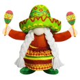 thumbnail image 2 of Hawaiian Style Gnome Dolls Multi Decoration For Parties 20x15cm Ideal Families 1Pcs, 2 of 2