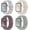 Coral/Starlight/Smoke Violet/Sage Green, variant on Stretchy Solo Loop Compatible for Apple Watch Band 38mm 40mm 41mm 42mm 44mm 45mm 49mm for Women Men, Nylon Elastic Straps Wristbands for iWatch Series 9 8 7 6 SE 5 4 3 2 1 Ultra Ultra 2