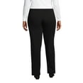 thumbnail image 2 of Lands' End School Uniform Women's Plus Size Starfish Mid Rise Straight Leg Pants, 2 of 3