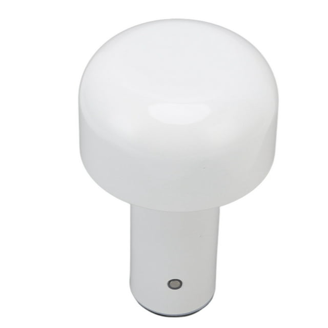 Lámpara de Noche de Champiñones, Lámparas de Mesa Inalámbricas con Atenuación Sin Pasos, Luz Recargable del Escrito Liderado de Batería para Dormitorio, Café, Comedor, Cena
