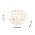 thumbnail image 3 of Silicone Baking Molds, Non Stick Muffin Cups Reusable for Oven, Microwave, Steamer, Dishwasher Safe Dessert Mold for Cupcakes, Bread, Jelly, Pudding, 3 of 6