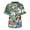 Blue, variant on Hogleaql Medical Uniform Men Scrub Tops Short Sleeve V Neck Working Top with Pocket Snowflakes Santa Claus, Animals Print Plus Size 2025 Casual Workwear Scrub Tops White XL