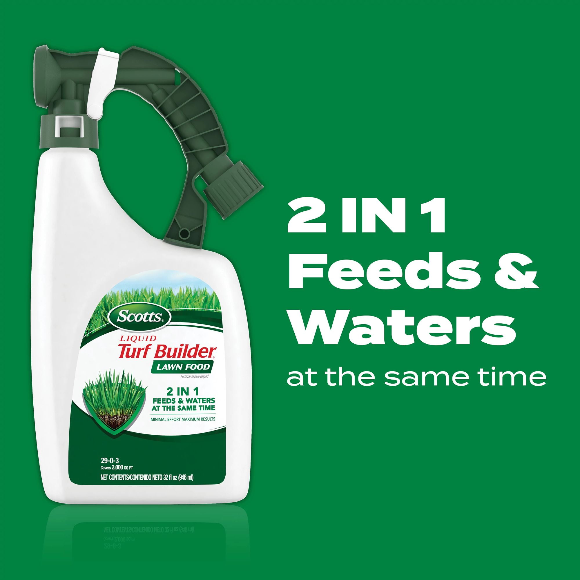 Scotts Liquid Turf Builder Lawn Fertilizer, 32 fl. oz.