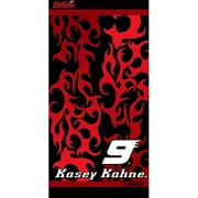 Flame Track Kasey Kahne Beach Towel