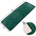 thumbnail image 3 of Hunter Green Runner Rug, Soft Non Slip Long Area Rugs Floor Mat for Hallway Bedroom Living Room Kitchen 72 X 24 Inch Home Decorations, 3 of 7