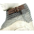 thumbnail image 4 of THOR INSTRUMENTS Medieval Armor Chainmail Bishops Mantle Collar Armor Rustic Vintage Home Decor Gifts, 4 of 4
