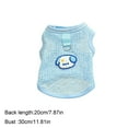 thumbnail image 6 of Yooshoverk Pet Short-Sleeve Vest, Cute Lace-Up Breathable, Teddy Dog and Cat Clothing, Home and Outdoor Comfort, 6 of 6
