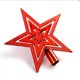 thumbnail image 3 of Adornos para árboles de Navidad Pentagrama Ambiente festivo Enchapado Parte superior del árbol de Navidad Guirnalda de estrellas Accesorios Suministros para fiestas, 3 of 5