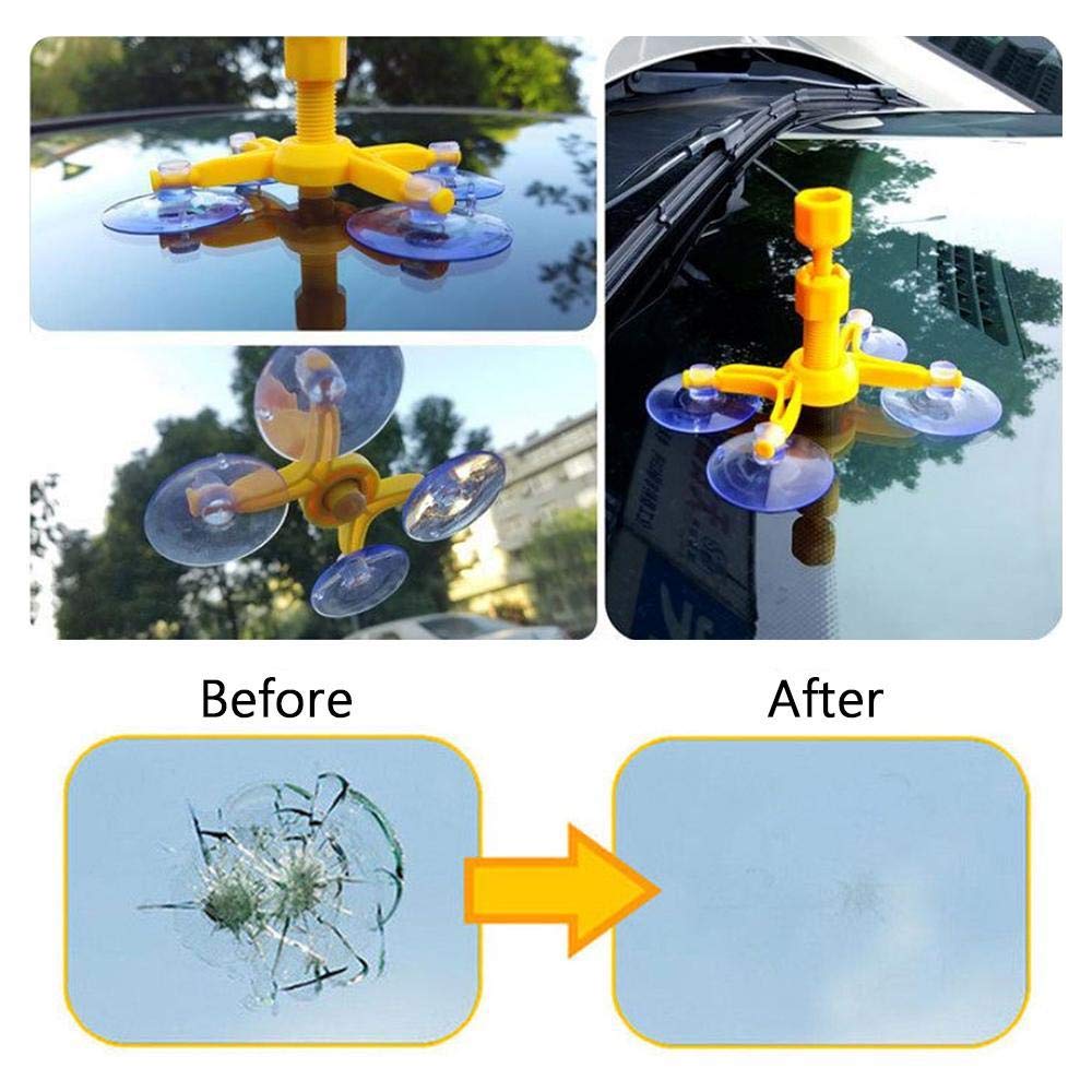 HERCHR Windshield Repair Kit, Windshield Restore Tool, Car Auto Windshield Repair Kit Glass
