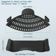 thumbnail image 5 of 1pc Strainer Silicone Pot Strainer Adjustable Silicone Clip On Strainer For Pots Pans And Bowls Kitchen Pot Strainer, 5 of 10