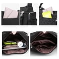 thumbnail image 3 of MUSOIE Large Quilted Crossbody Purses for Women Waterproof Nylon Cell Phone Purse Shoulder Bag, 3 of 9