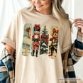 thumbnail image 5 of Ballet and Nutcracker Christmas T‑Shirt, Coquette Bow and Mouse Vintage Holiday Tee, 5 of 8