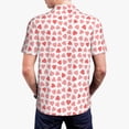 thumbnail image 6 of Wukai Hearts Men’s Polo Shirts,Quick-Dry Athletic Shirt,Classic Fit Shirts-Large, 6 of 8