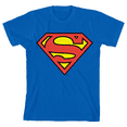thumbnail image 2 of DC Superhero Batman Superman Flash Logos Youth 3-Pack Crew Neck Short Sleeve T-shirts, 2 of 6