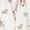 White Floral, variant on Celebrity Pink Women's Oversized Raglan Zip Hoodie, Sizes XS-XXXL