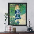 thumbnail image 6 of Girl with Watering Can by Pierre-Auguste Renoir Framed Home Decor Wall Art, Fantastic Girls Room Wall Decor, 11x14, 2406CH, 6 of 7