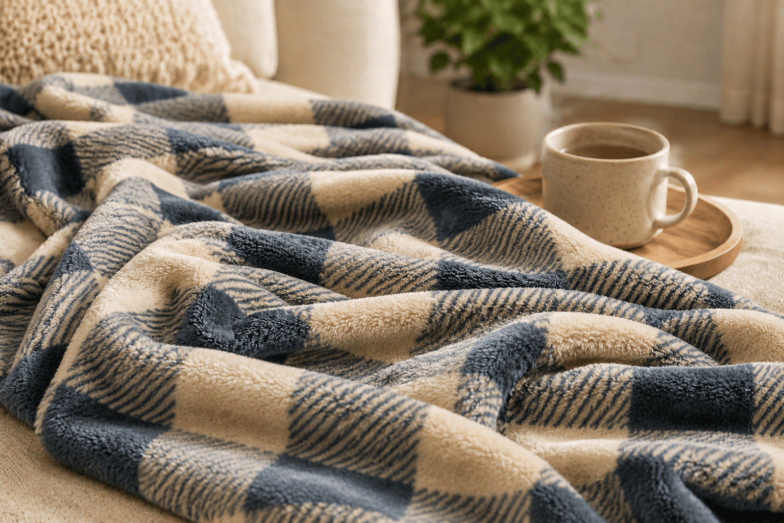 Mainstays Blanket Check King
