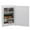 White, variant on HOMCOM Compact Upright Freezer 3Cu.Ft Mini Freezer w/Reversible Single Door