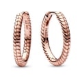 thumbnail image 1 of Pandora Moments Small Charm Hoop Earrings, 1 of 6