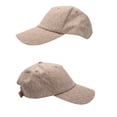 thumbnail image 3 of Michael Kors MK Signature Hat Logo Print Stretch Cotton Baseball Cap, Light Pink, One Size, 3 of 5