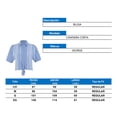 thumbnail image 4 of Blusa George para Dama, Camisera Corta con Amarre Estampado Azul T M, 4 of 4