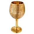 thumbnail image 1 of Copa de vino, cáliz ALADEAN, vintage, medieval, de latón, 250 ml, 1 of 6